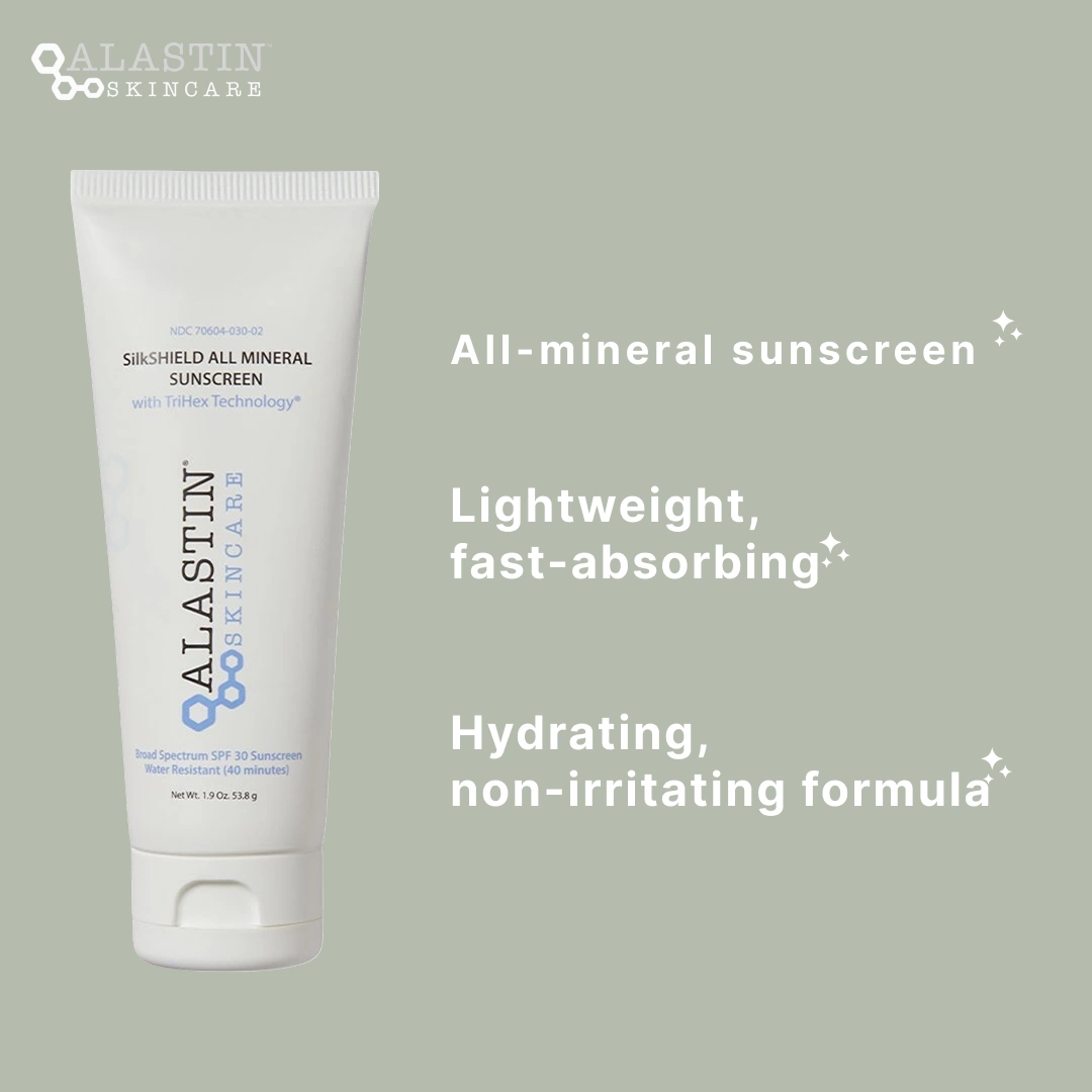 SilkSHIELD® All Mineral Sunscreen SPF 30 with TriHex Technology® | Ashburn, VA | Amy Aesthetics